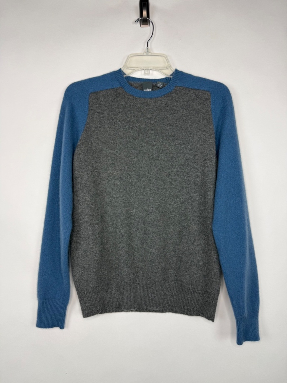 Cullen 100% Cashmere Sweater Colorblock Sz M